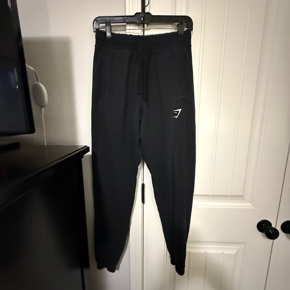 Gymshark sweatpants. Black size boys XL